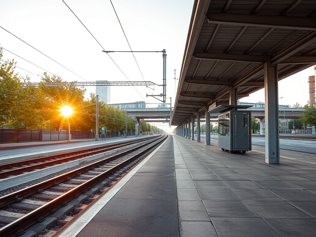 Mapa drogowa Gliwic z zaznaczonymi zmianami w organizacji ruchu w dzielnicy Łabędy