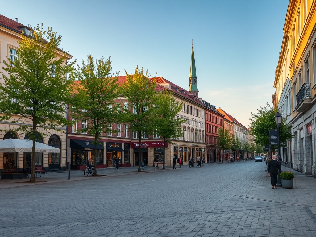 Nowa aleja pieszo-rowerowa w Gliwicach - projekt rozwoju infrastruktury miejskiej